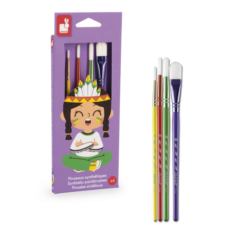 pinceaux set de 4 pinceaux set de 4