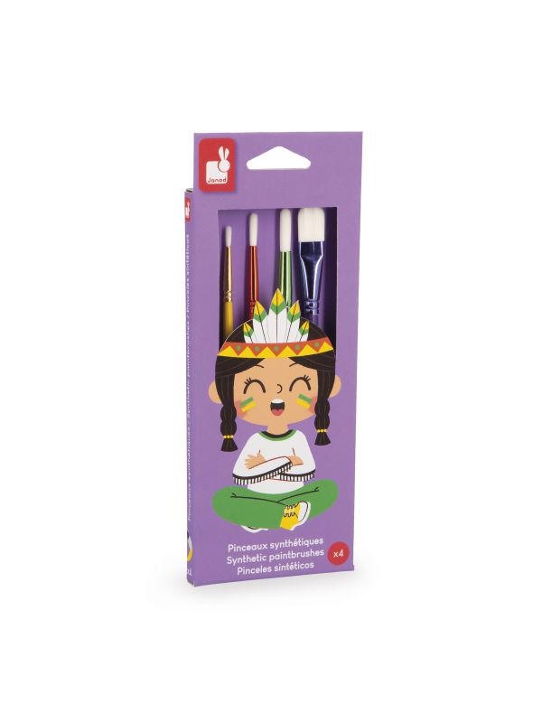 pinceaux set de 4