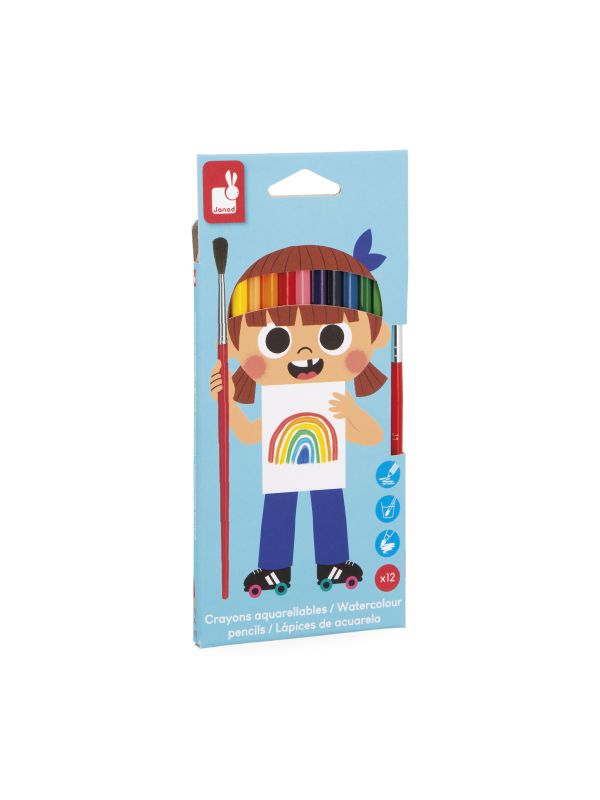 Crayon aquarelable