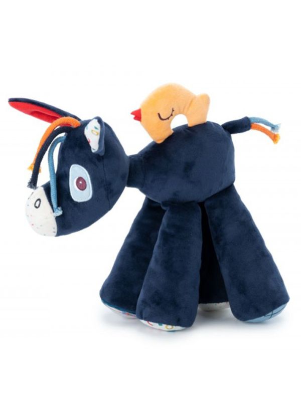 Peluche d'activité "IGNACE"âne sonore