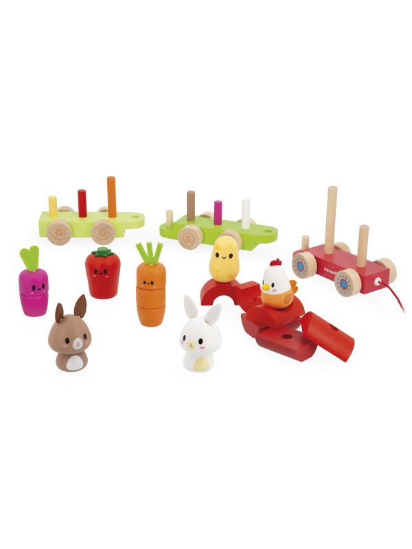 J03314 - le petit train des légumes