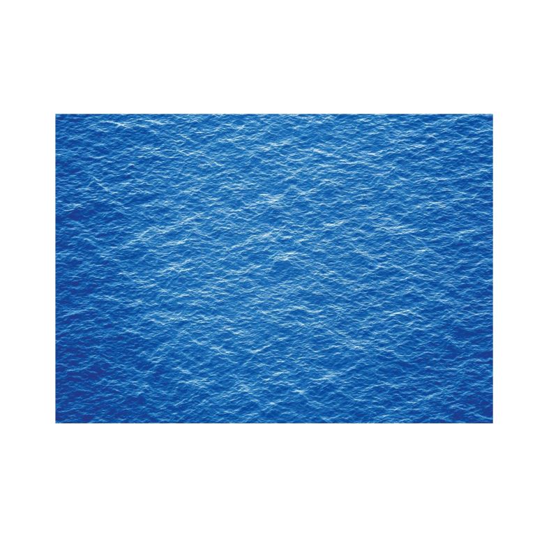 Feuille décor impression eau double face