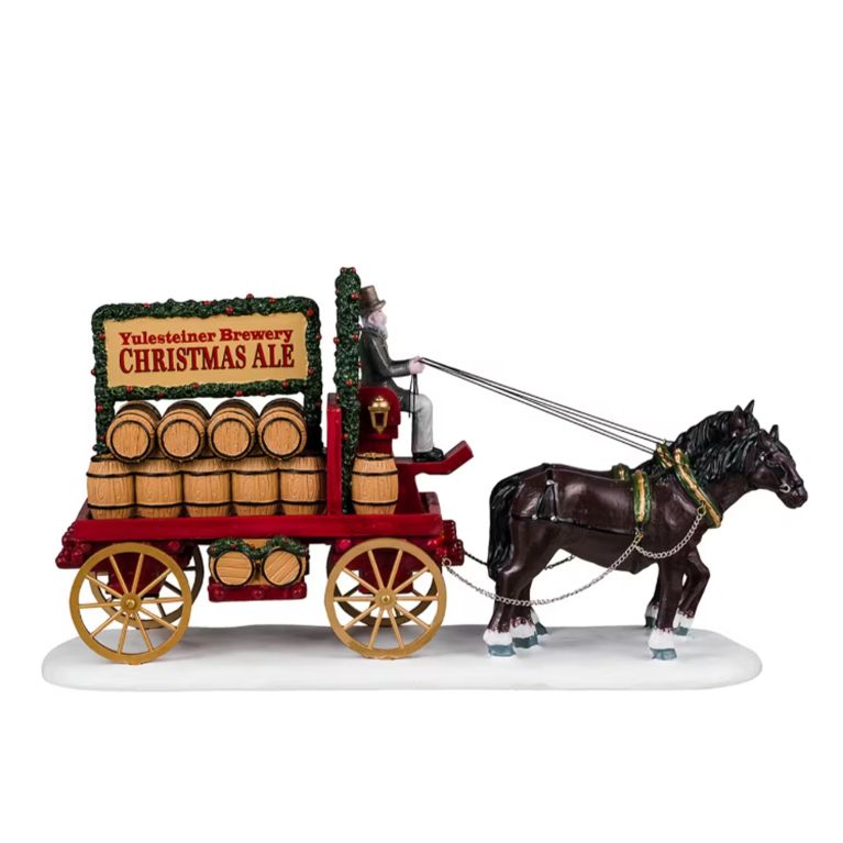 Livraison de bière de noël
