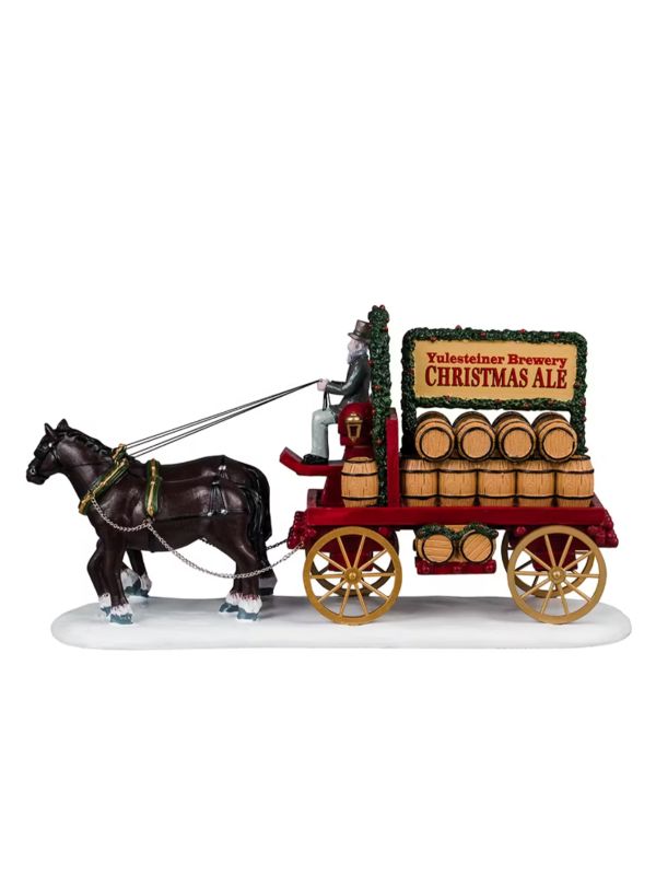 Livraison de bière de noël