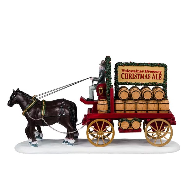 Livraison de bière de noël