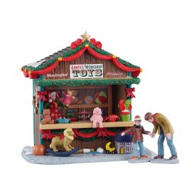 LEMAX 53737 - Kiosque jouets de l'atelier du Père Noël
