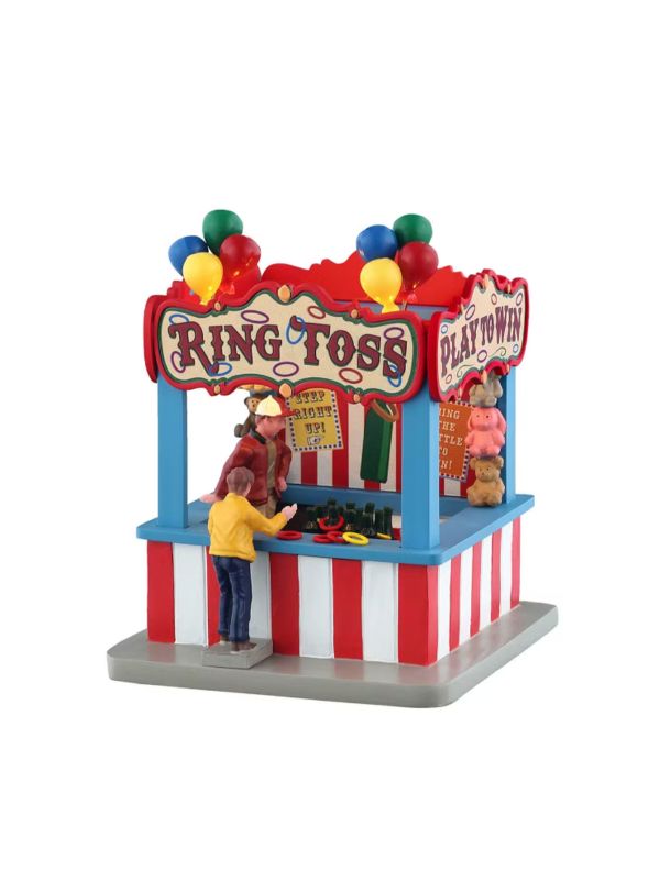 LEMAX 54459 - Jeu de lancer d'anneaux de fête forraine