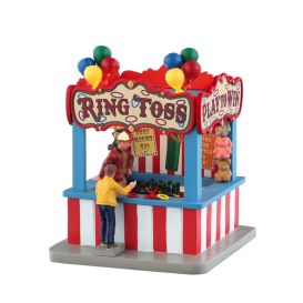 LEMAX 54459 - Jeu de lancer d'anneaux de fête forraine
