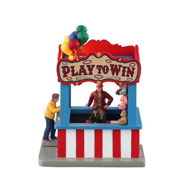 Jeu de lancer d'anneaux de fête forraine