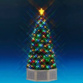 LEMAX 54580 - Sapin de noël avec enceinte Bluetooth