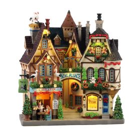 LEMAX 55318 - Façade noël en Alsace