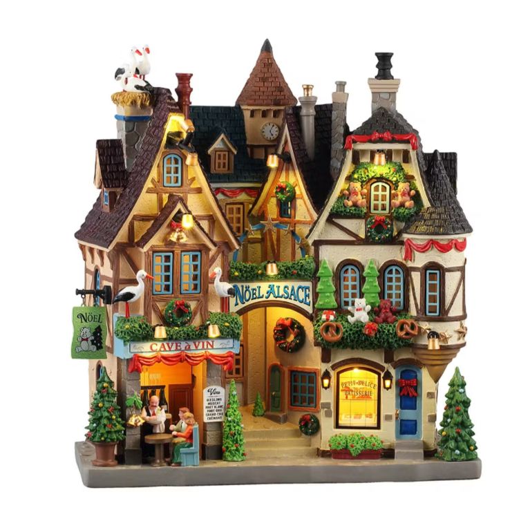 LEMAX 55318 - Façade noël en Alsace