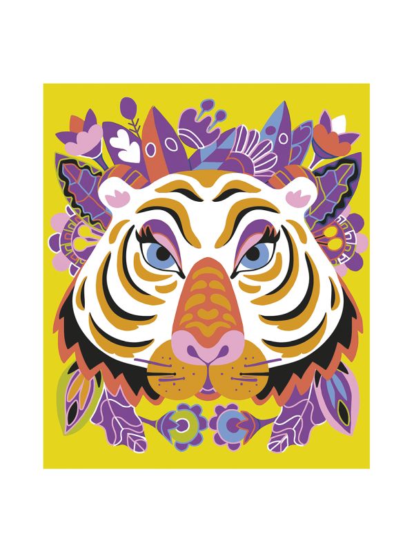 Carte à gratter animaux du monde