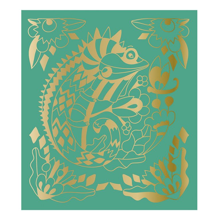 Carte à gratter animaux du monde Carte à gratter animaux du monde