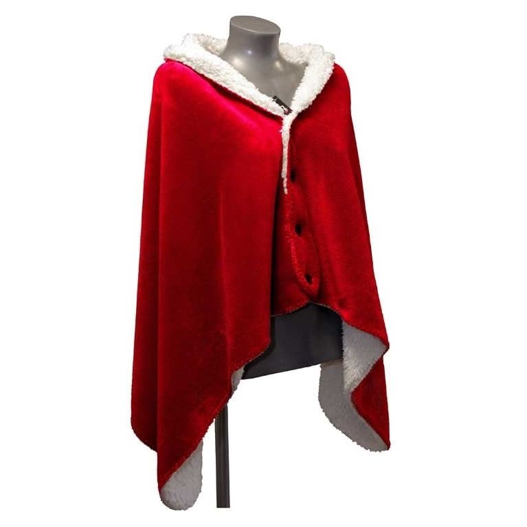 Cape en couverture velourpolaire