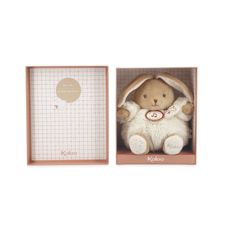 Doudou petit patapouf musicalØ 17 cm -