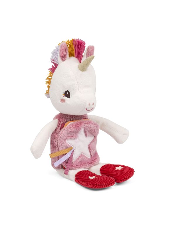 Peluche phophorescente à histoire "Léna" la petite licorne
