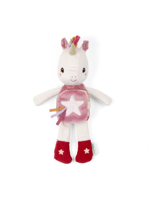 Peluche phophorescente à histoire "Léna" la petite licorne