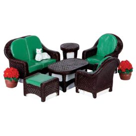LEMAX 64077 - Meubles de jardin en osier