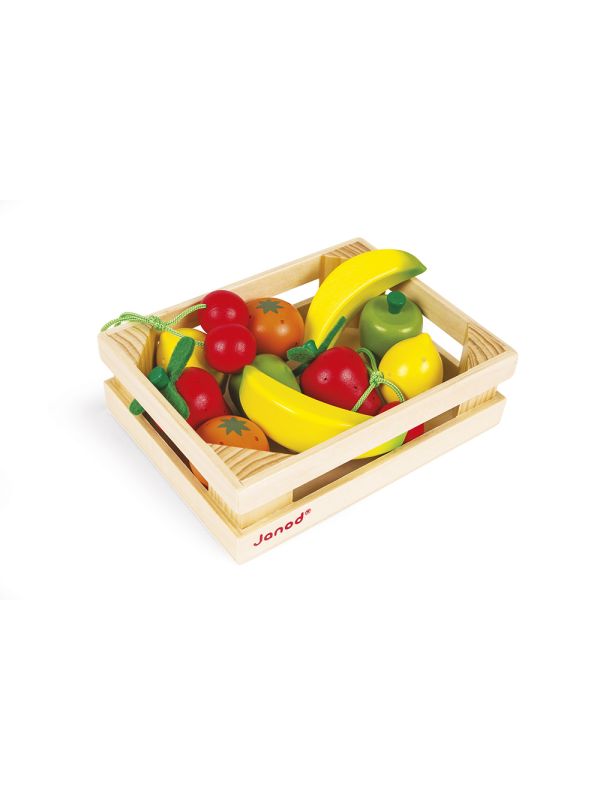 cagette de 12 fruits en bois