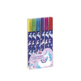 J08934 - Feutres pailletes licorne