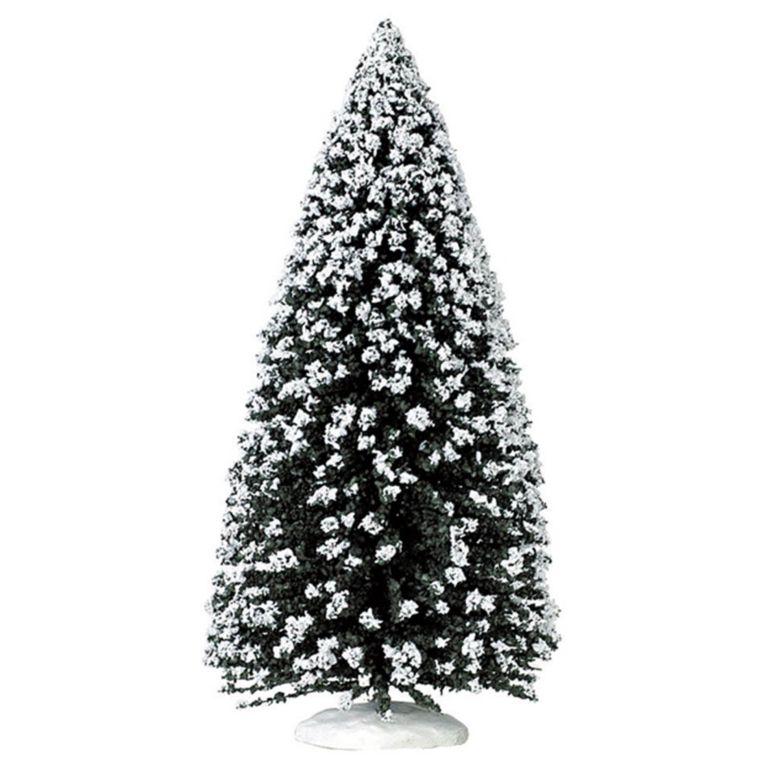 Très grand sapin garni