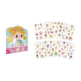 Pochette de sticker " princesse et fée"repositionnable 3 ans et +