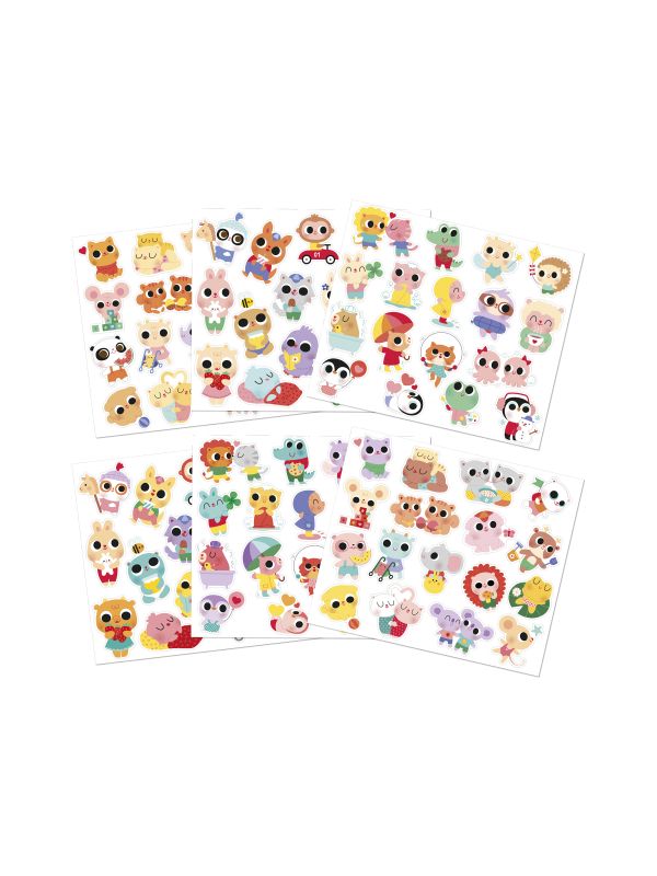Pochette de sticker animaux 