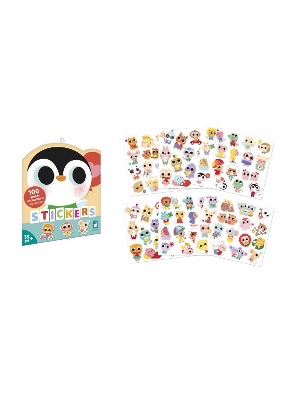 Pochette de sticker animaux 
