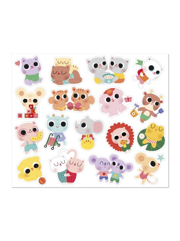 Pochette de sticker animaux 