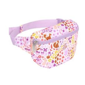 Sac banane fleurs du jardin