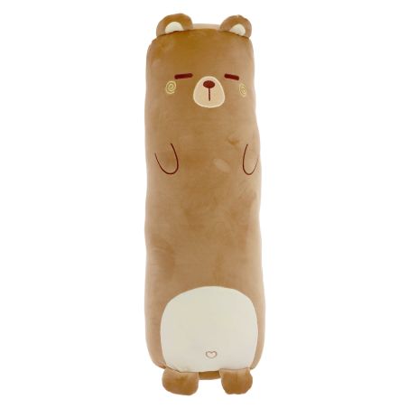 Coussin peluche ours “polochon câlin"