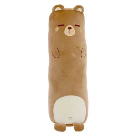 Coussin peluche ours “polochon câlin"