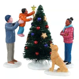 Figurine touche finale du sapin