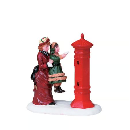 Figurine expédition de la 1ere lettre au père-Noël