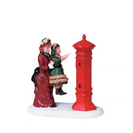 Figurine expédition de la 1ere lettre au père-Noël