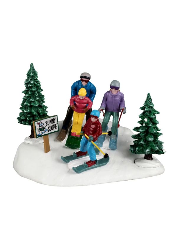 Journée de ski en famille