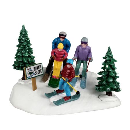 Journée de ski en famille