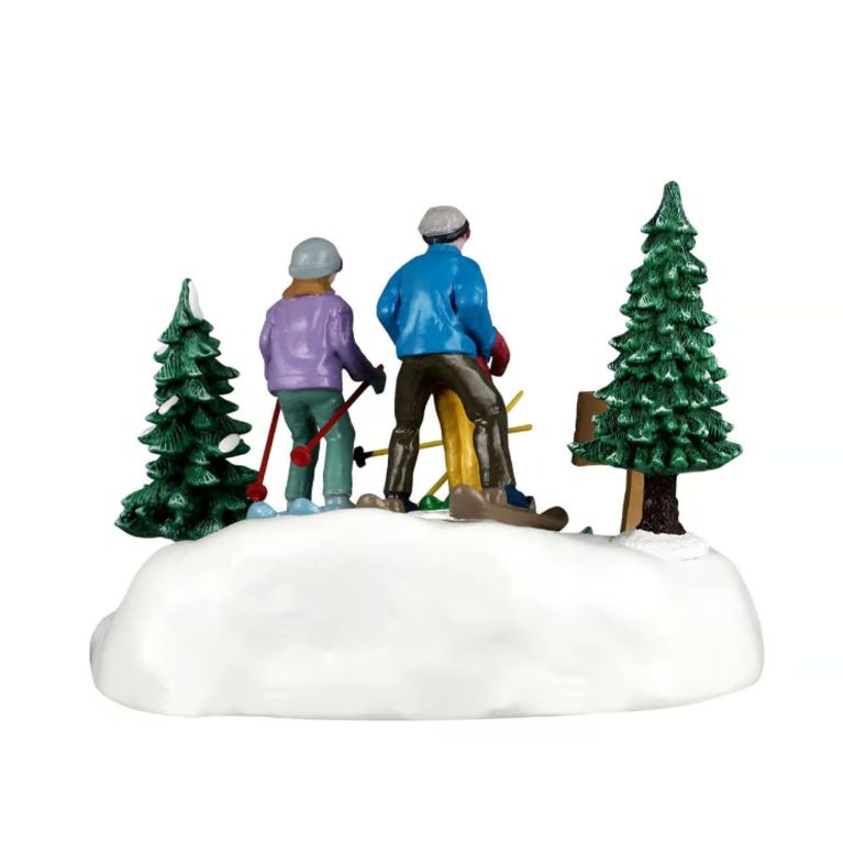 Journée de ski en famille