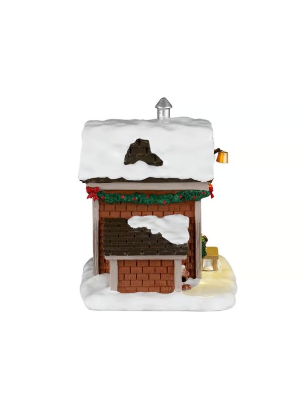 Chalet de piste du poste de secours de haute montagne