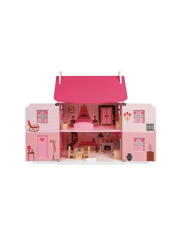 Maison de poupées "Mademoiselle" en bois