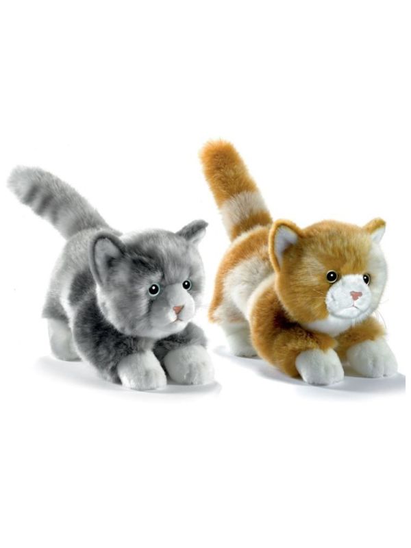 Peluche chat joueur