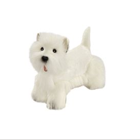 Peluche chien westi