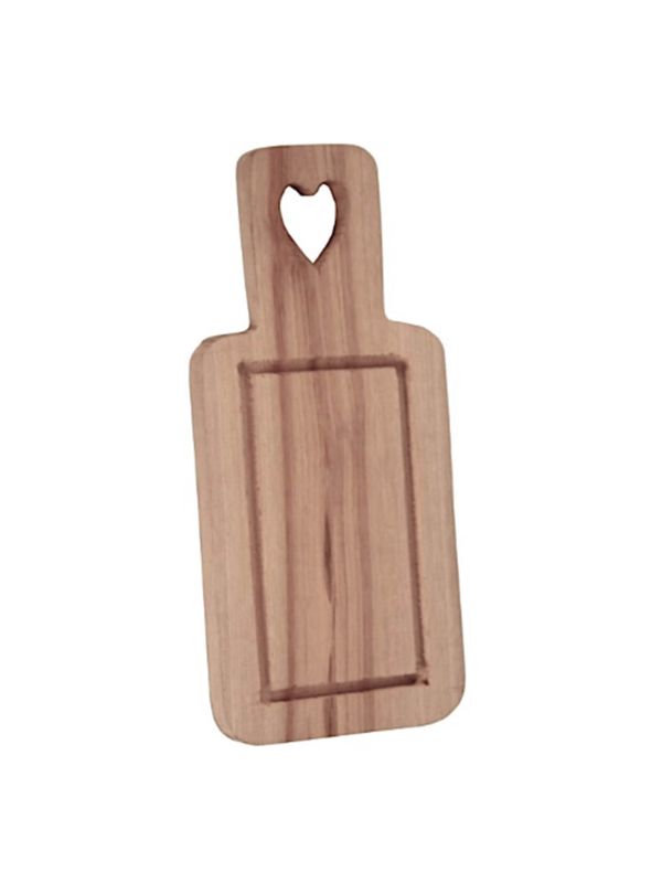 6 Planchettes de présentation avec support en bois d'Eucalyptus