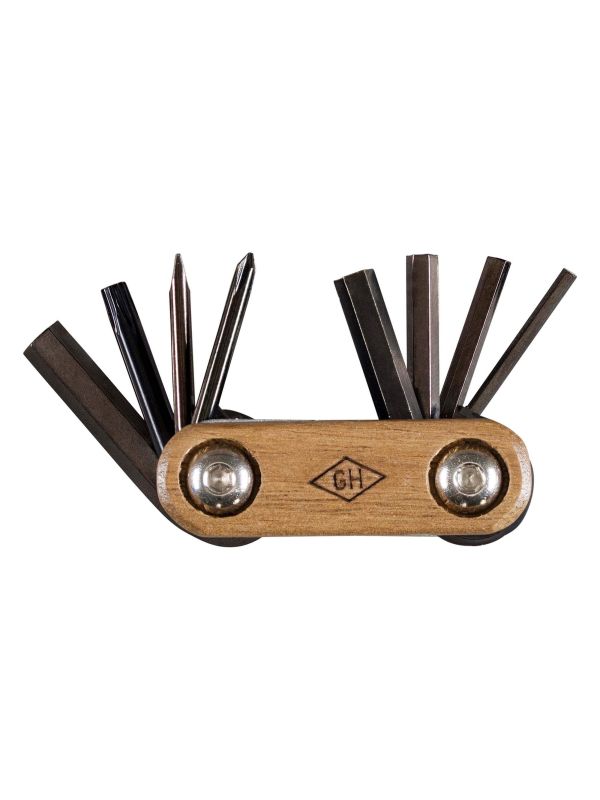 Outils de poche multifonction en acier recouvert de titane