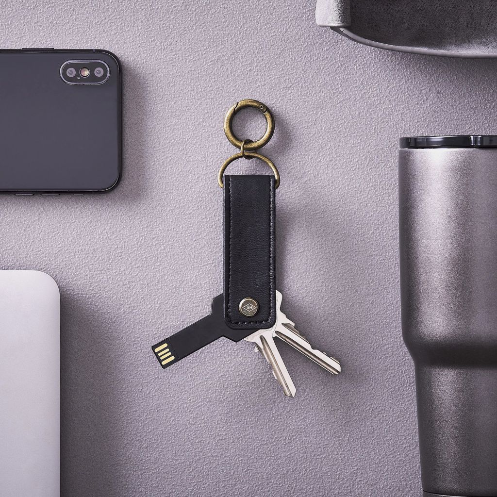 Porte-clés avec clé USB Chat - Nou Cami