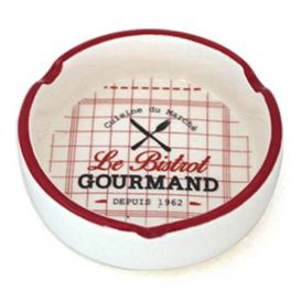 Cendrier rond - Le bistrot gourmand