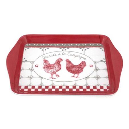 Petit plateau 21 x14 cm - Poule SIMONE