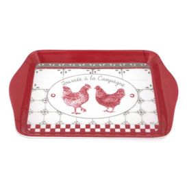 Petit plateau 21 x14 cm - Poule SIMONE