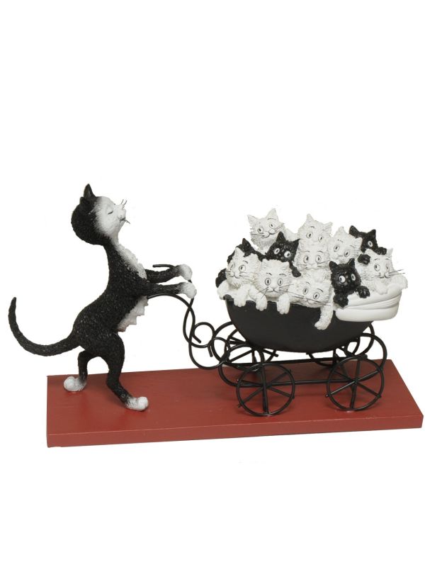 Figurine chat Dubout-Landau  DUB 25